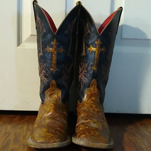 Square Toe Boots - Picture 2 of 12